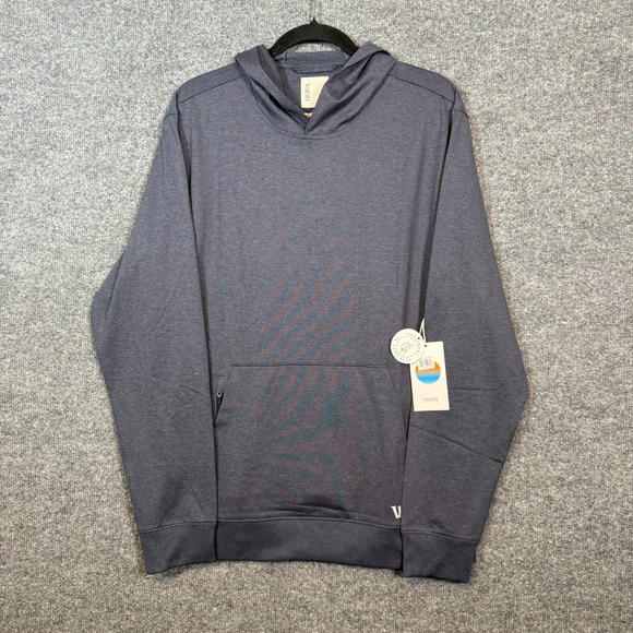 Vuori Other - Vuori Sunday Hoodie 2.0 Mens Large Azure Heather Sweatshirt Large V2019 NEW